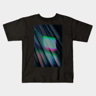 STATIC - Glitched Television White Noise Kids T-Shirt